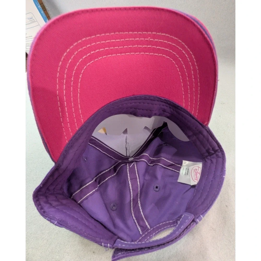 Disney Baseball Cap Kids OS Purple Pink New Palace Pets Princess Aurora Ariel